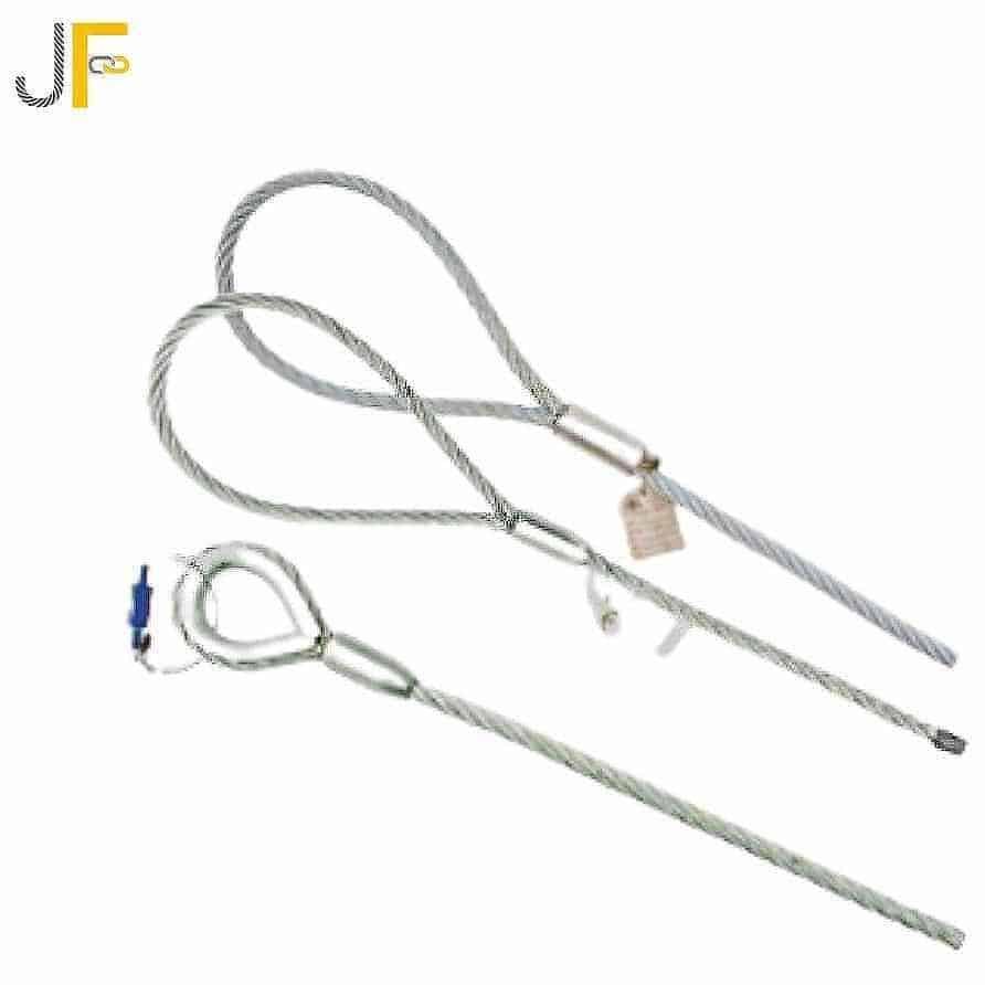JF Brand fiber core Mechanically Spliced Wire Ropes slings