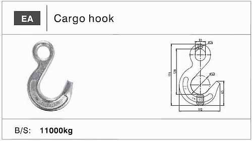 JF Brand cargo hook 1.1T -2