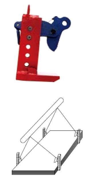 horizontal multi plate clamp dimensions