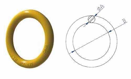 weldless rings dimensions