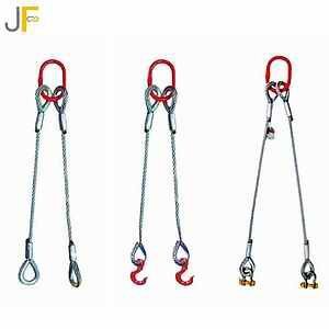 2 leg bridle wire rope sling