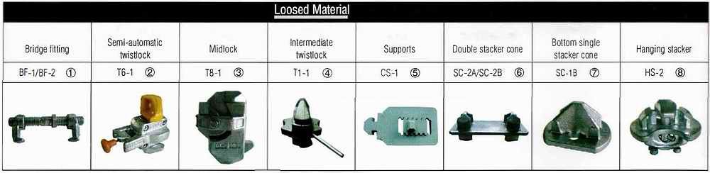 Offshore Container Wire Rope Sling container loosed material