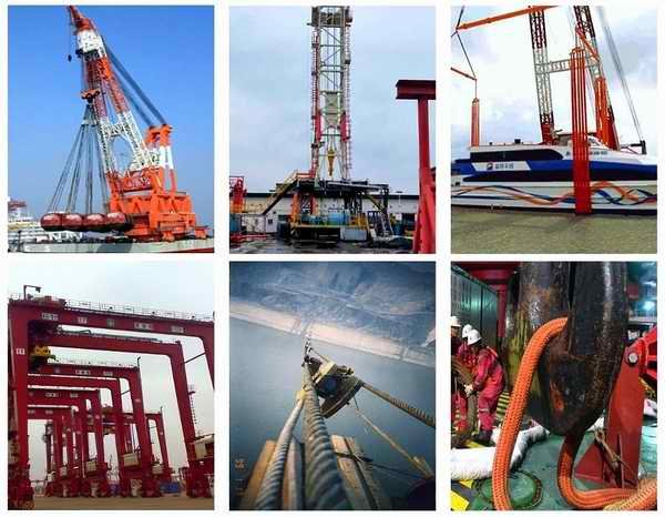wire rope sling application