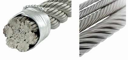 6x19 IWRC wire rope