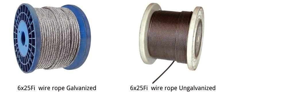 6x25 Wire Ropes