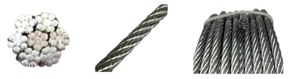 6 mm 6x7 Pull Cord Rope, Material Grade: Gi Strands With PVC Coating at Rs  26/meter in Pune